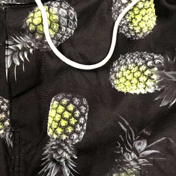 Trunks Surf & Swim Co. Men's Tropical Pineapple Swim Trunks Size XXL - Picture 4 of 6